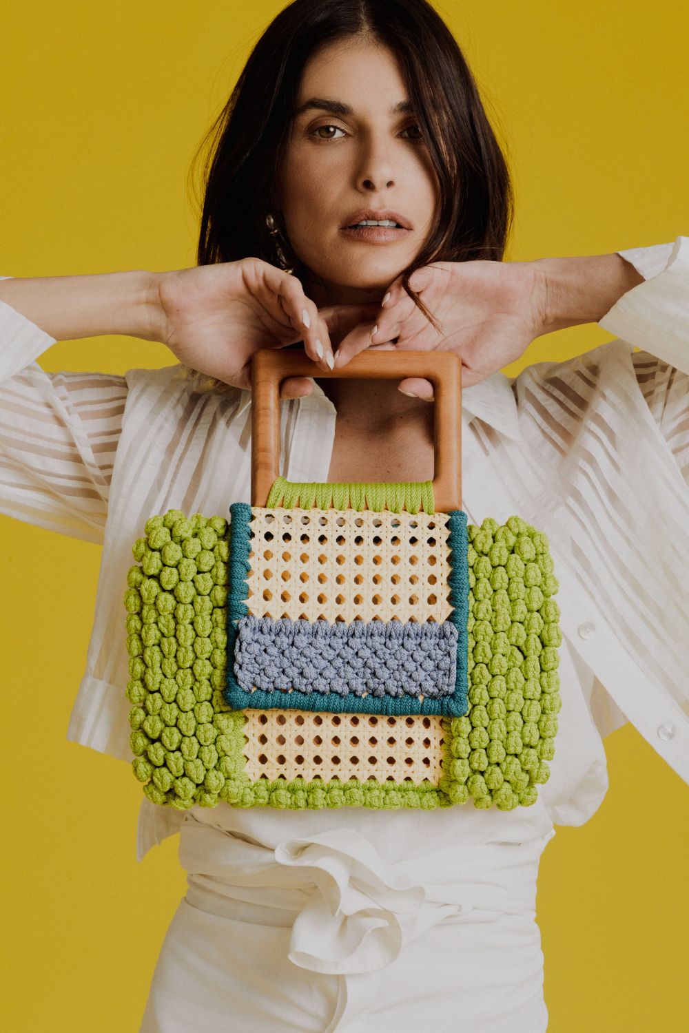 Green Clutch Bag