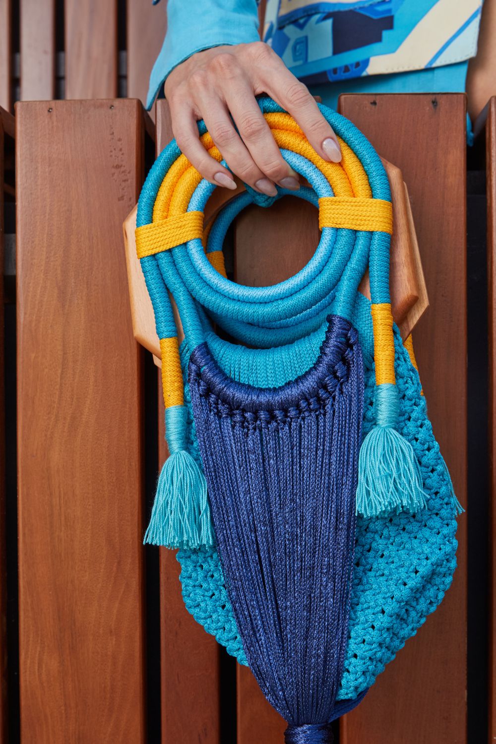 Blue Macaw Bag
