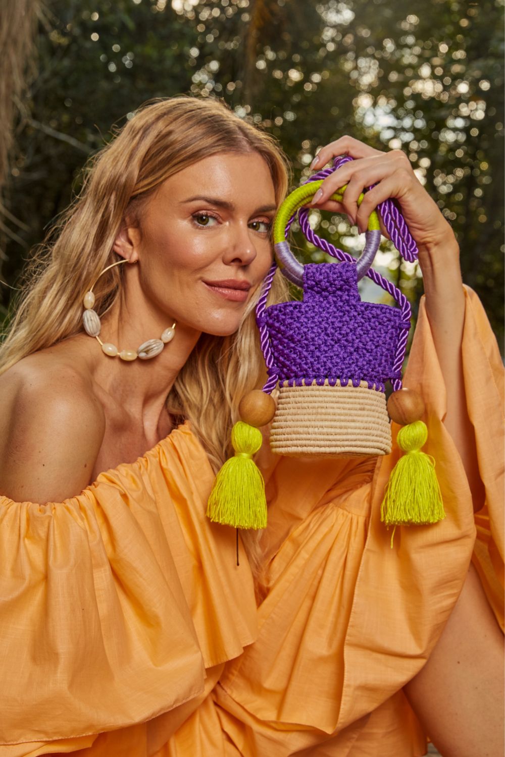 Mini Biju Purple Bag