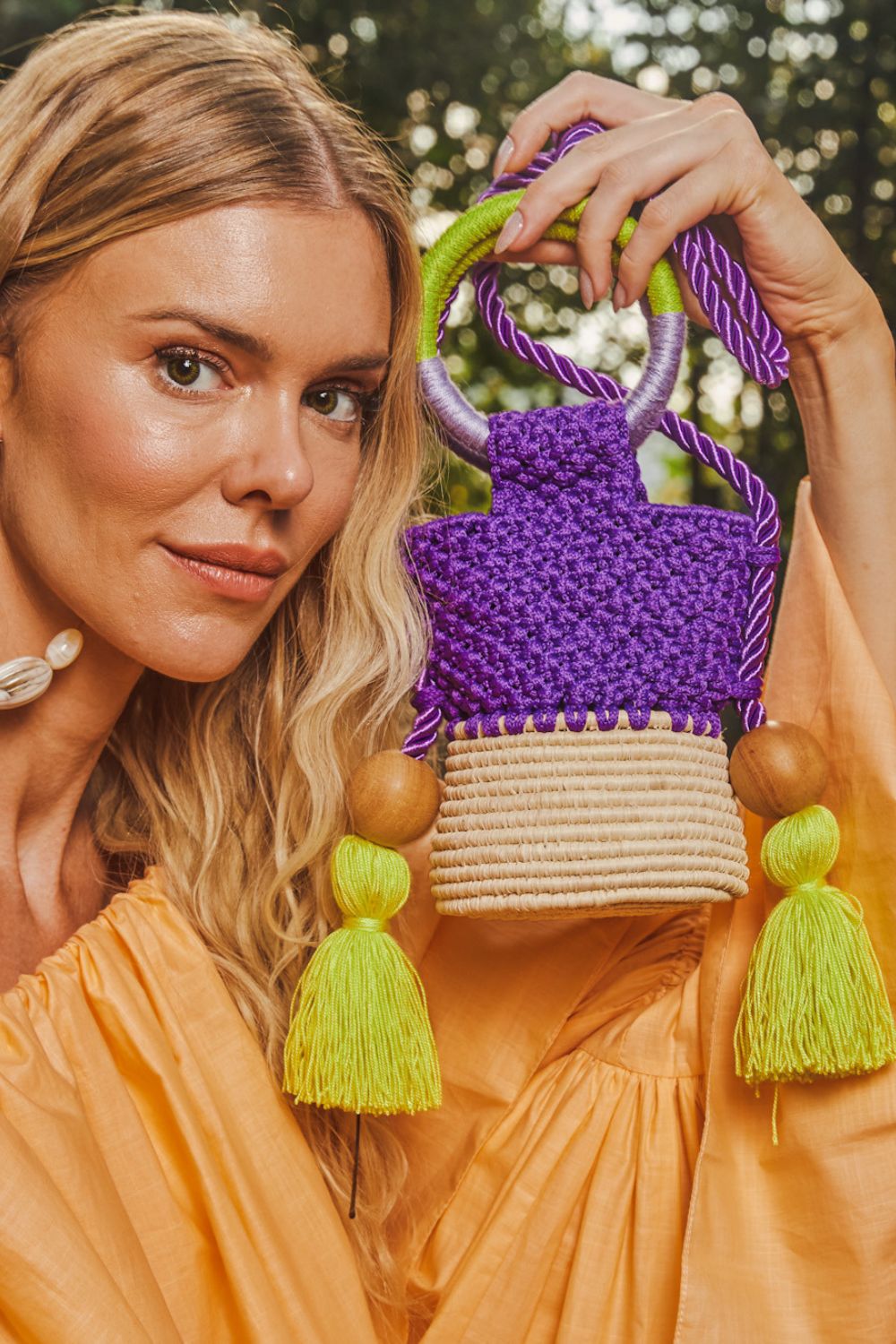 Mini Biju Purple Bag