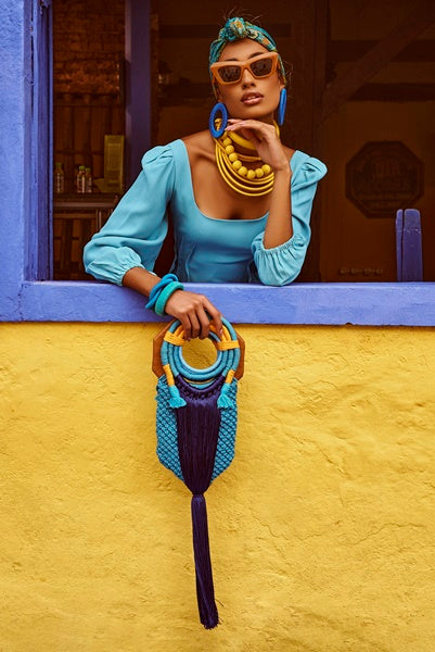 Blue Macaw Bag