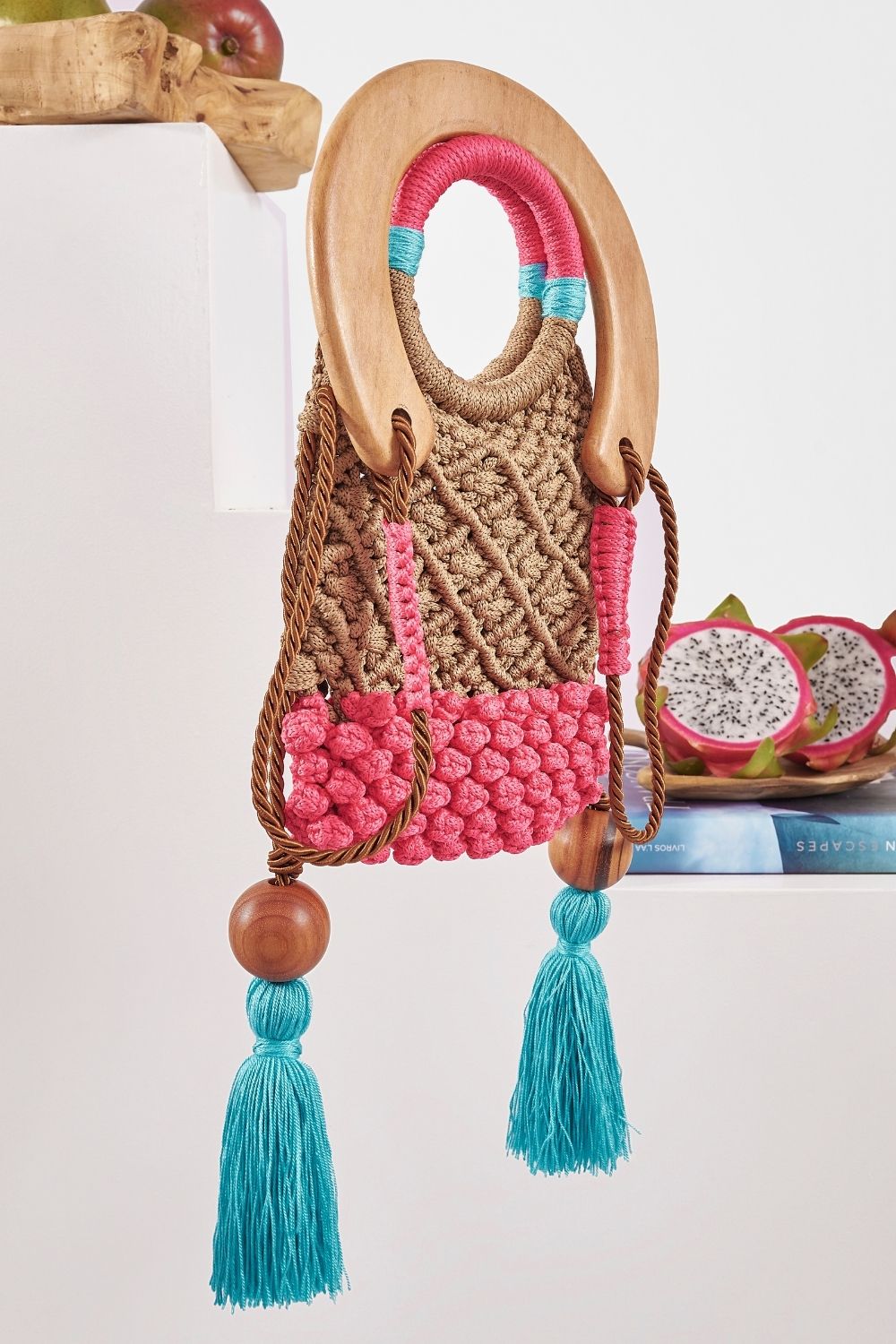 Pink Horseshoe Bag