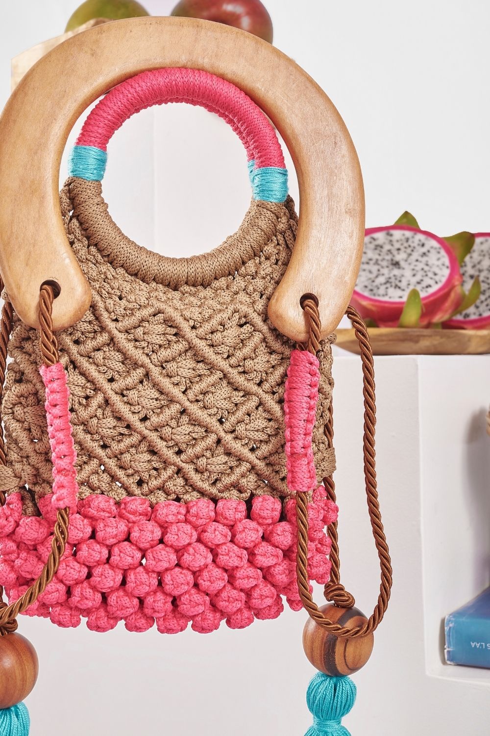 Pink Horseshoe Bag