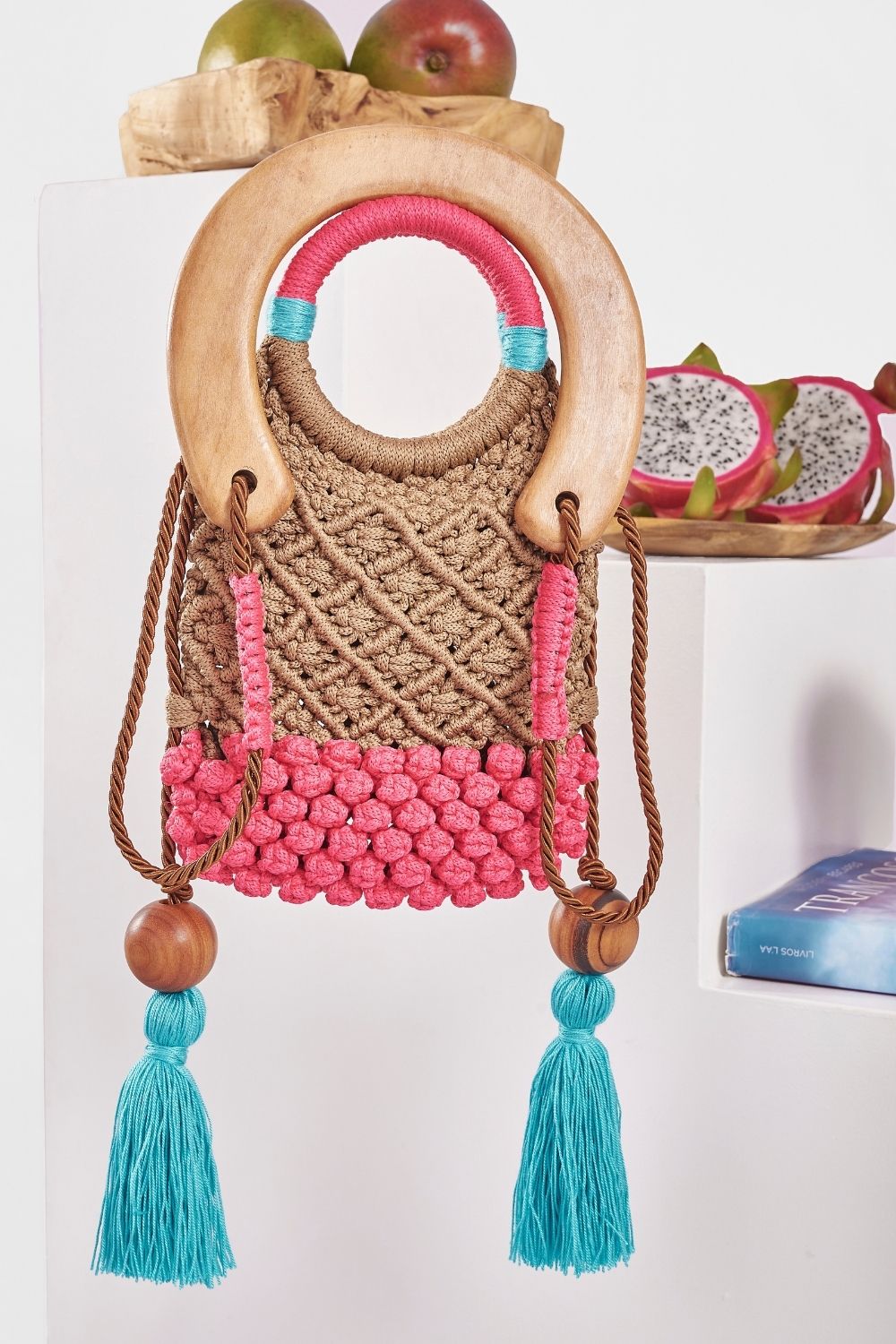 Pink Horseshoe Bag
