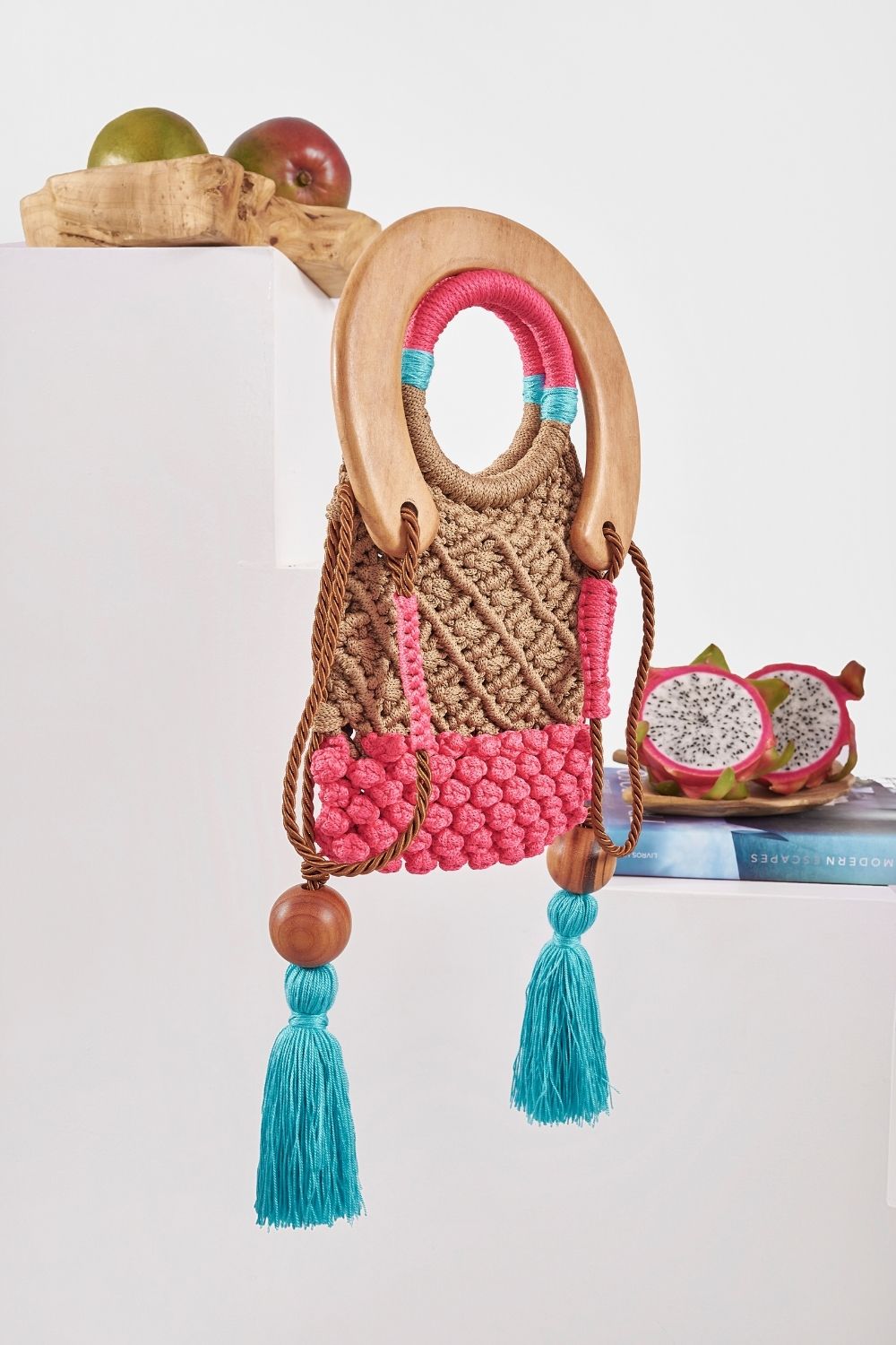 Pink Horseshoe Bag