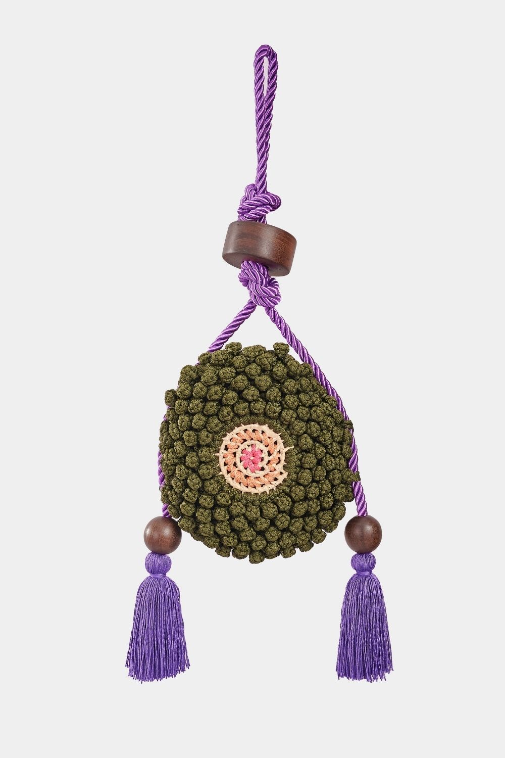 Green Eagle Eye Biju Bag