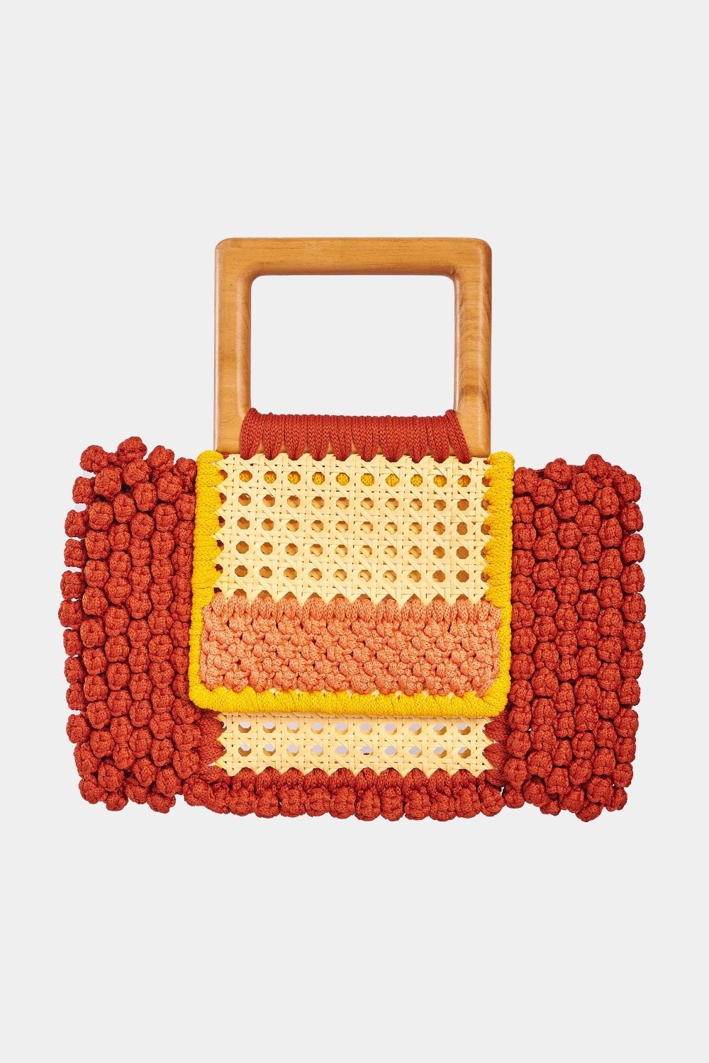 Orange Clutch Bag