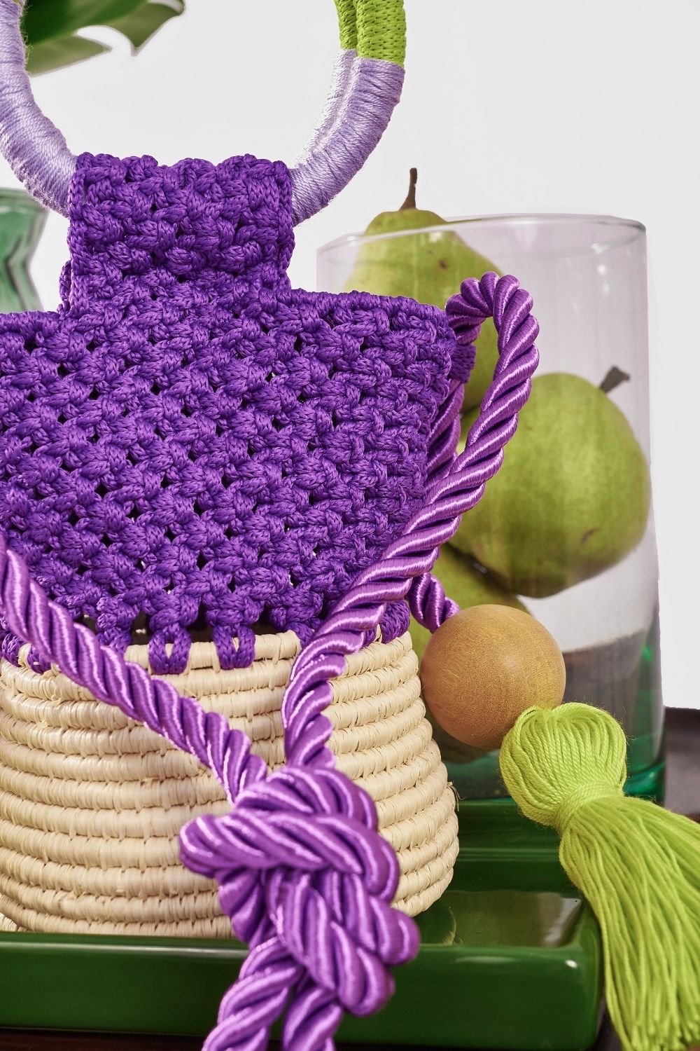 Mini Biju Purple Bag