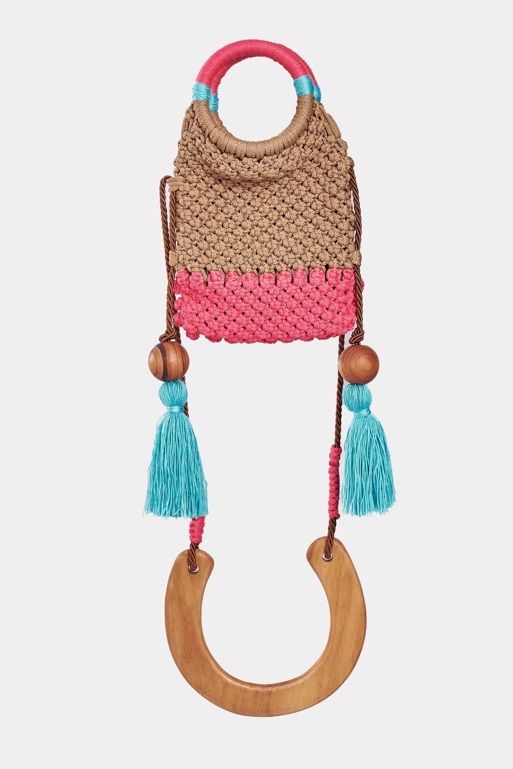 Pink Horseshoe Bag