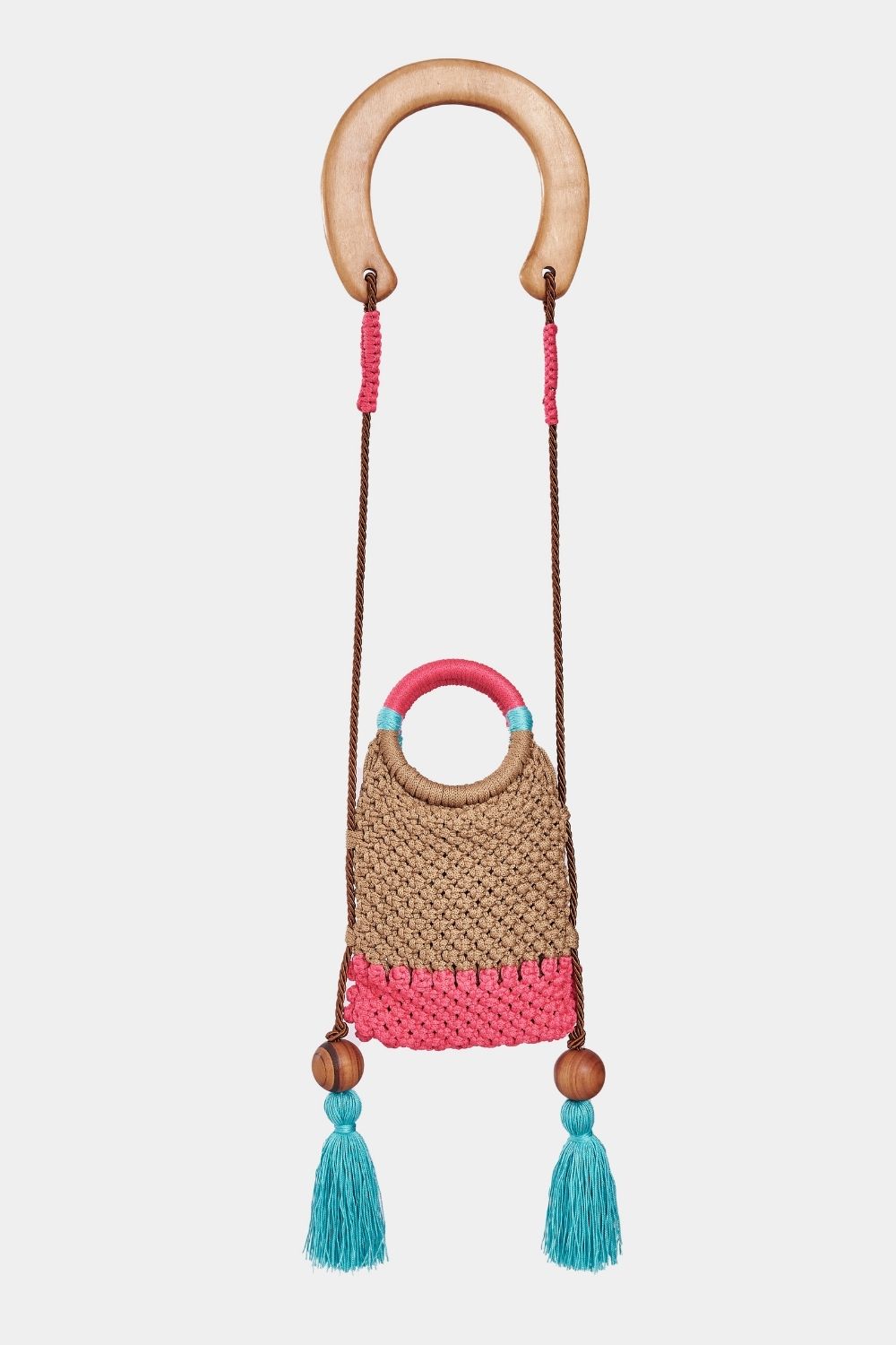 Pink Horseshoe Bag