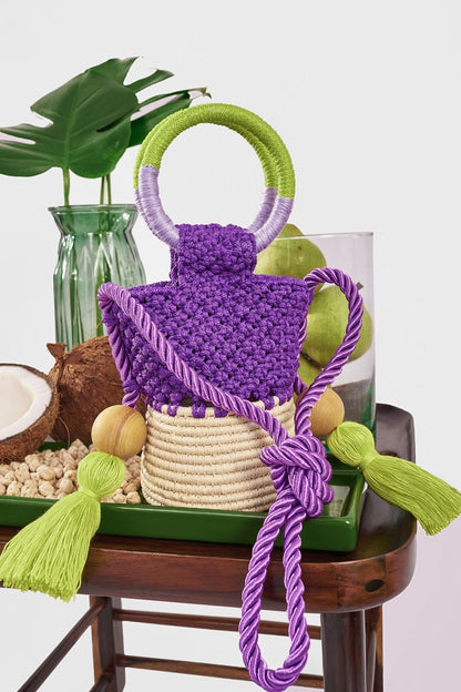 Mini Biju Purple Bag